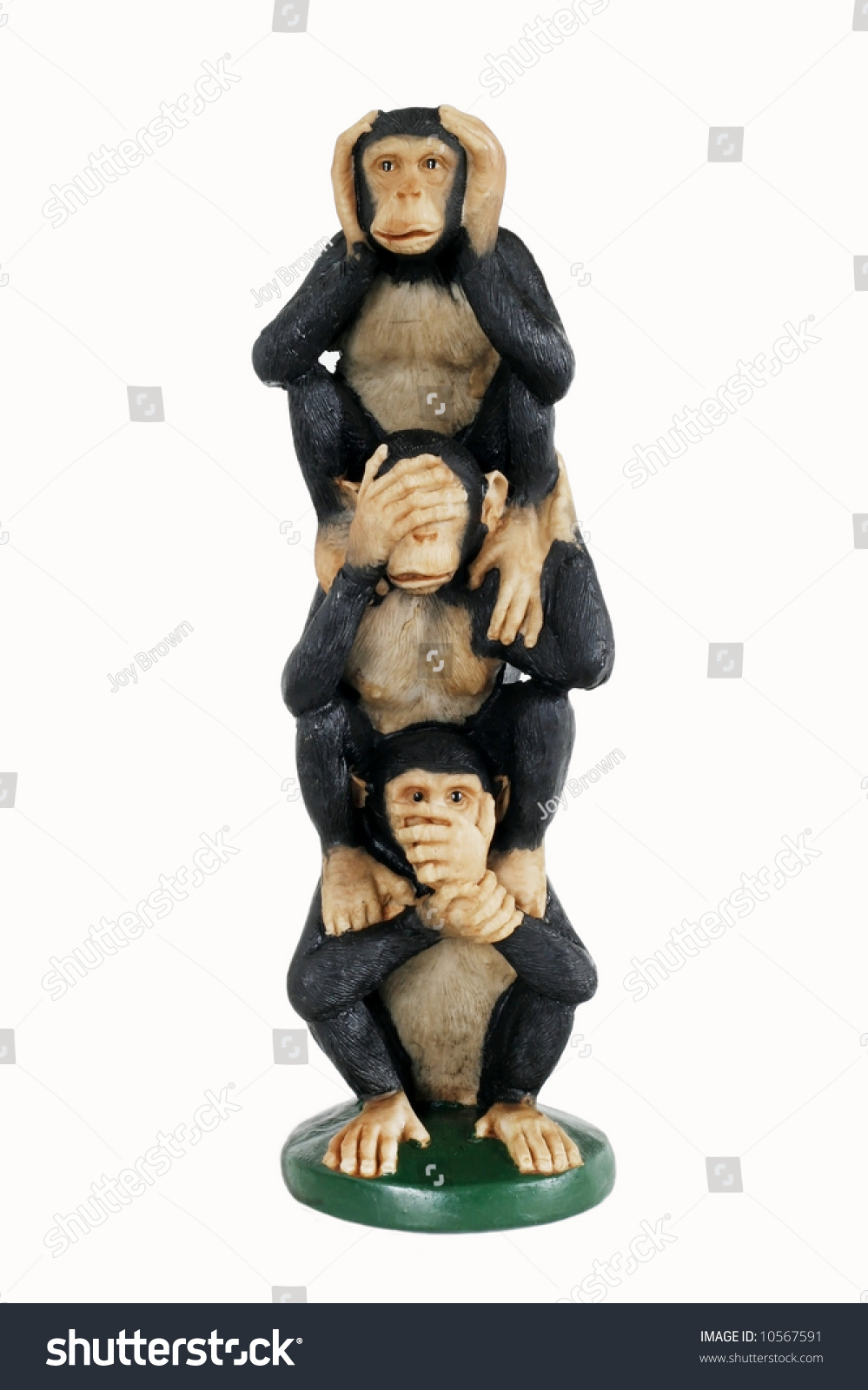 monkey see no evil hear no evil speak no evil figurines