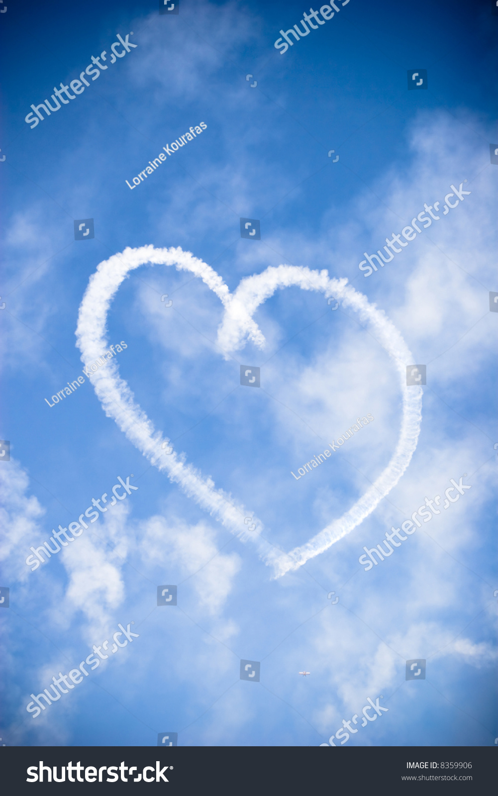 Heart Love Sky Stock Photo Edit Now