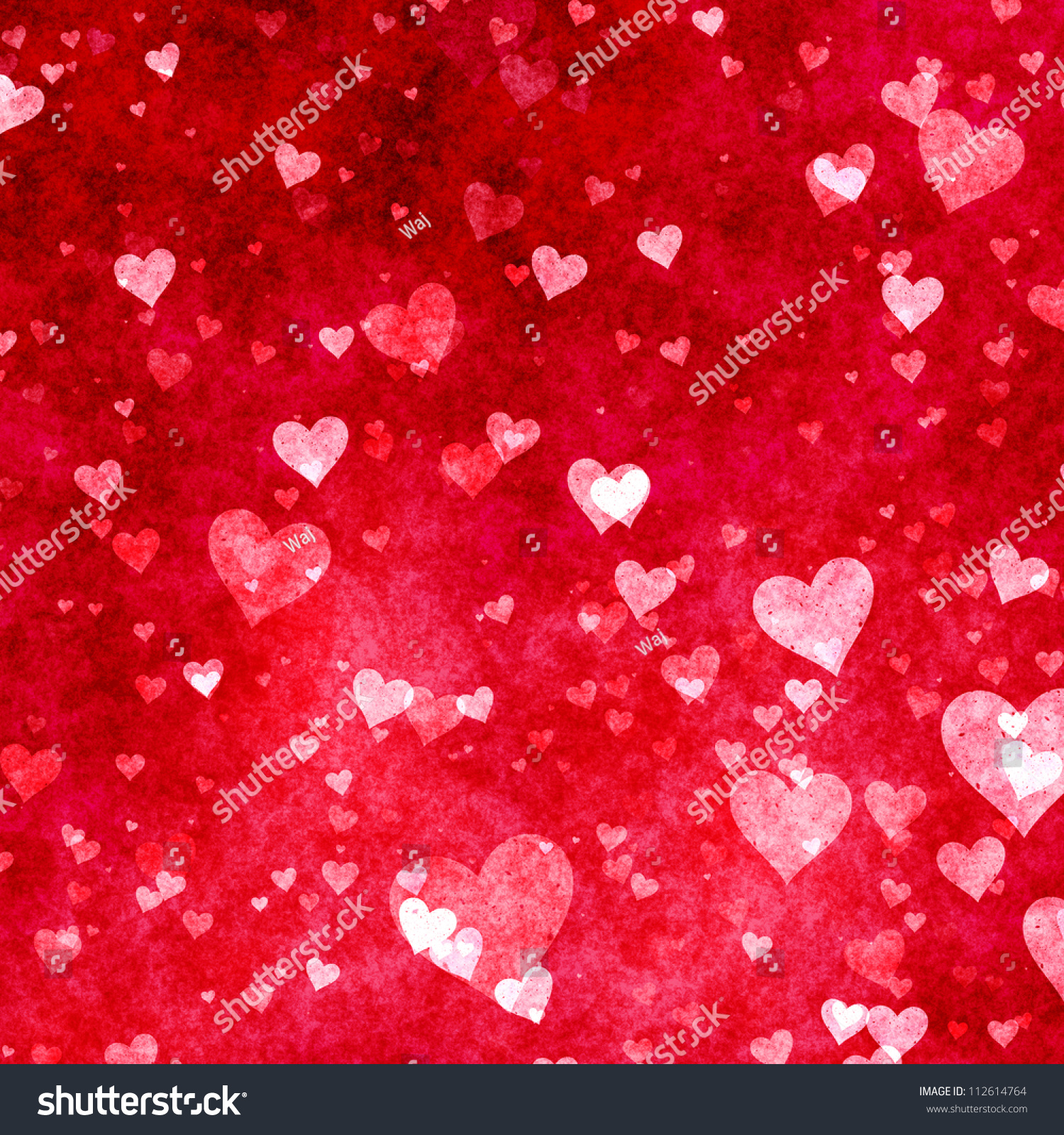 Hearts Texture Background Stock Photo 112614764 : Shutterstock