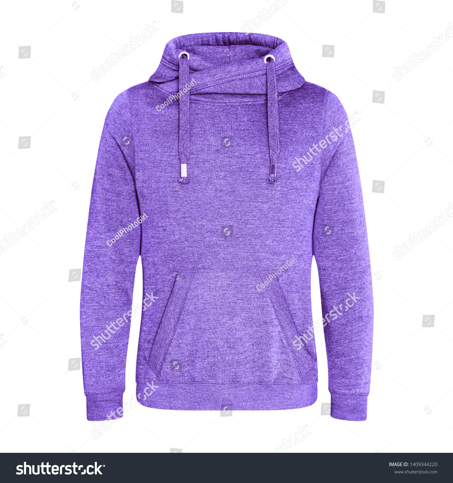 purple and white jumper