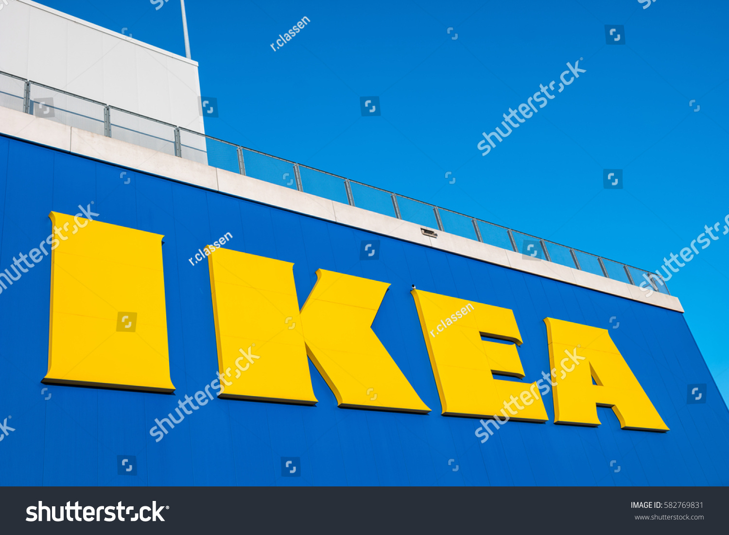 Heerlen Netherlands February 2017 Ikea Logo Stock Photo (Edit Now ...