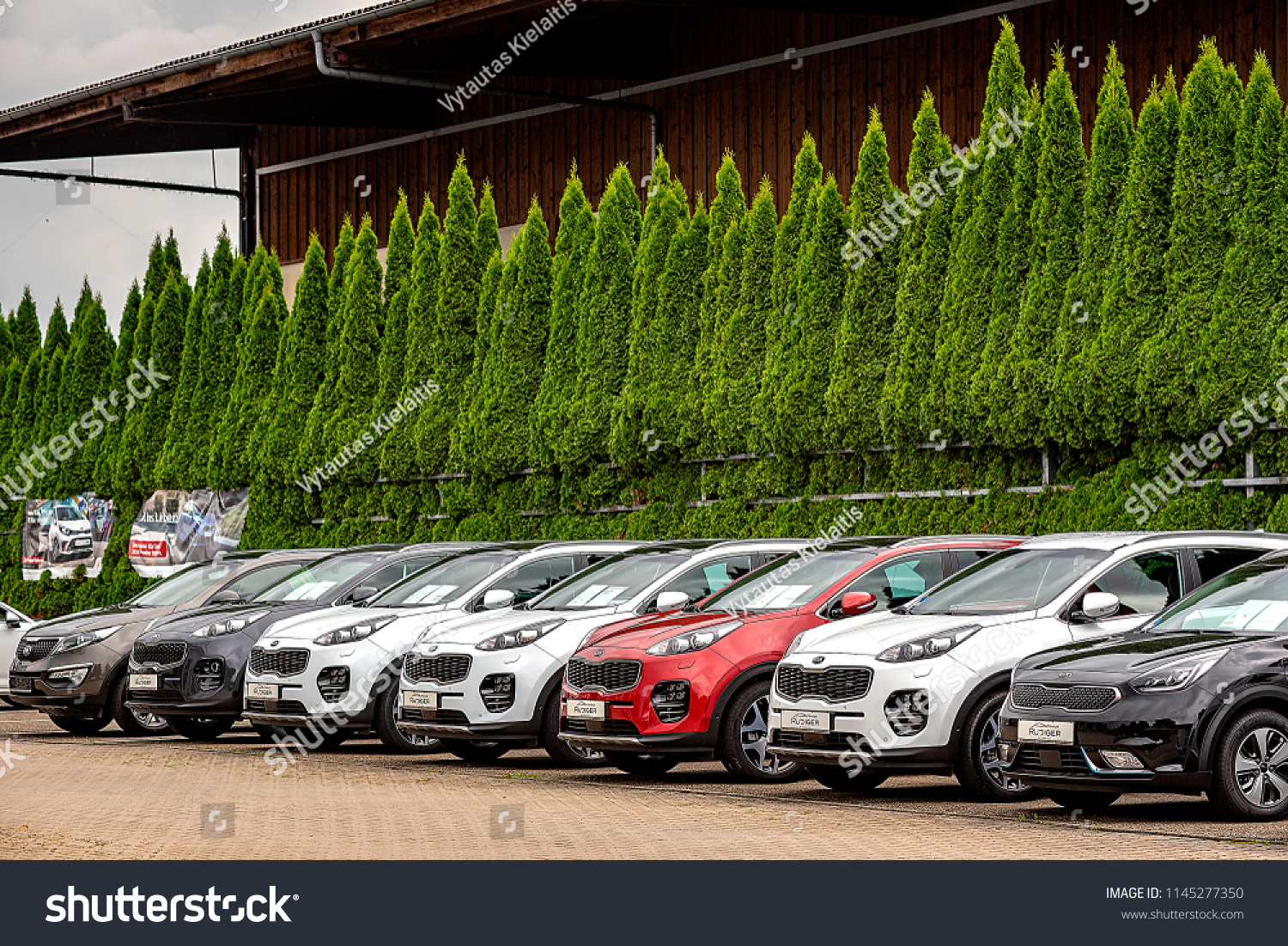Heidenheimgermanyjuly 2218kia Motors Cars Motor Corporation Stock Photo Edit Now