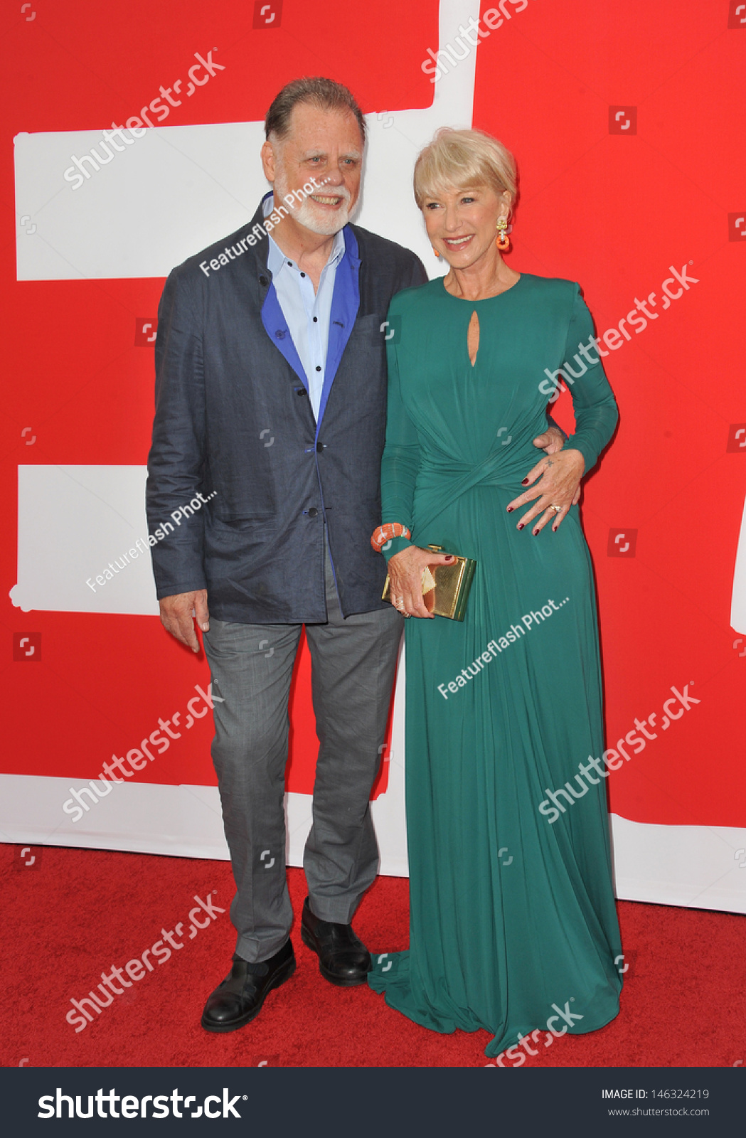 Helen Mirren Husband Taylor Hackford Los Stock Photo (Edit Now) 146324219
