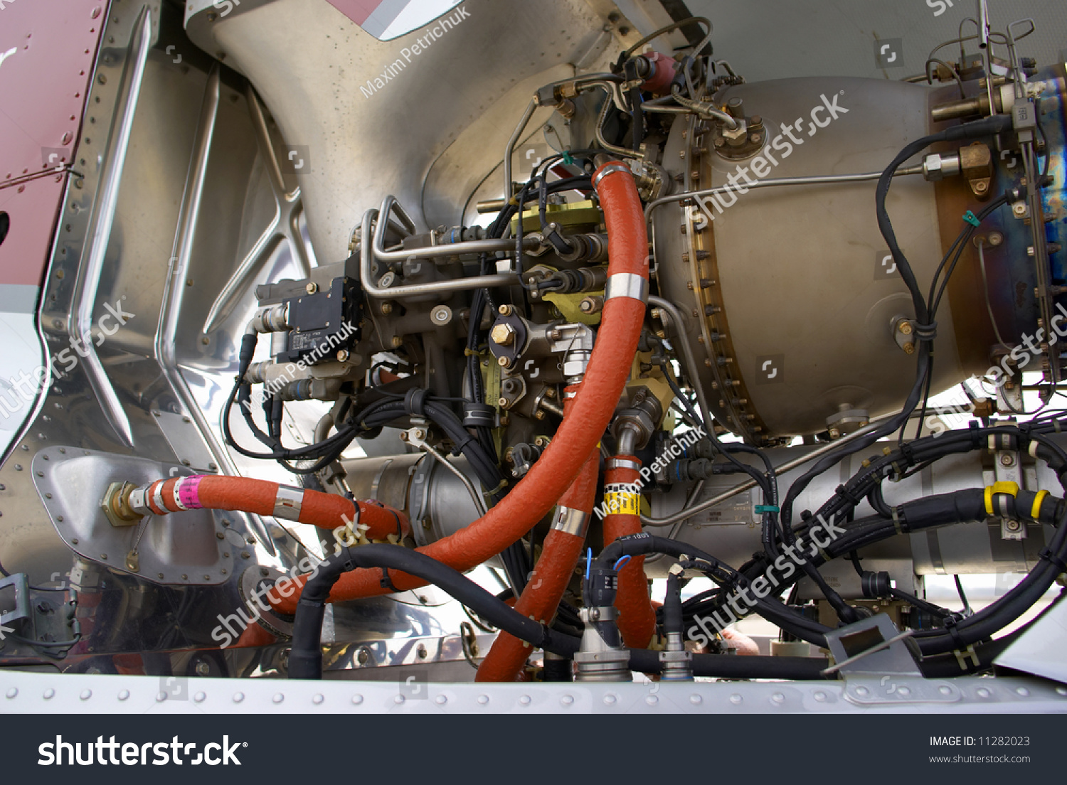 Helicopter Engine Stock Photo 11282023 : Shutterstock