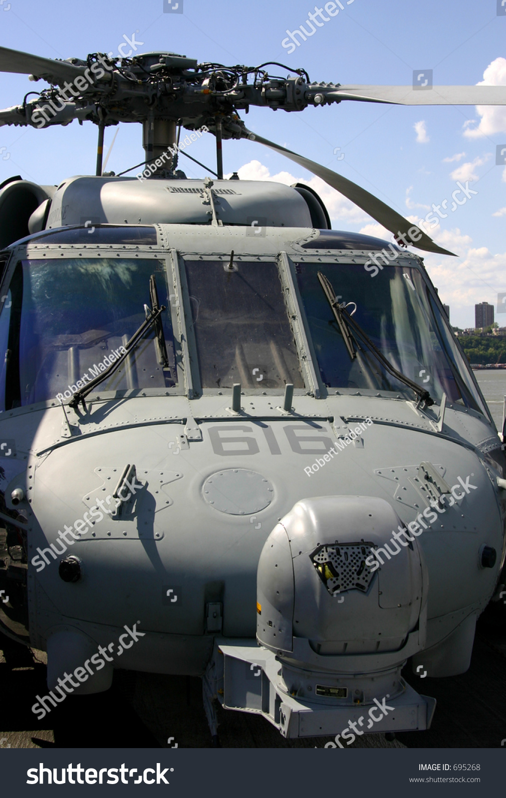 Helicopter Nose Stock Photo 695268 : Shutterstock