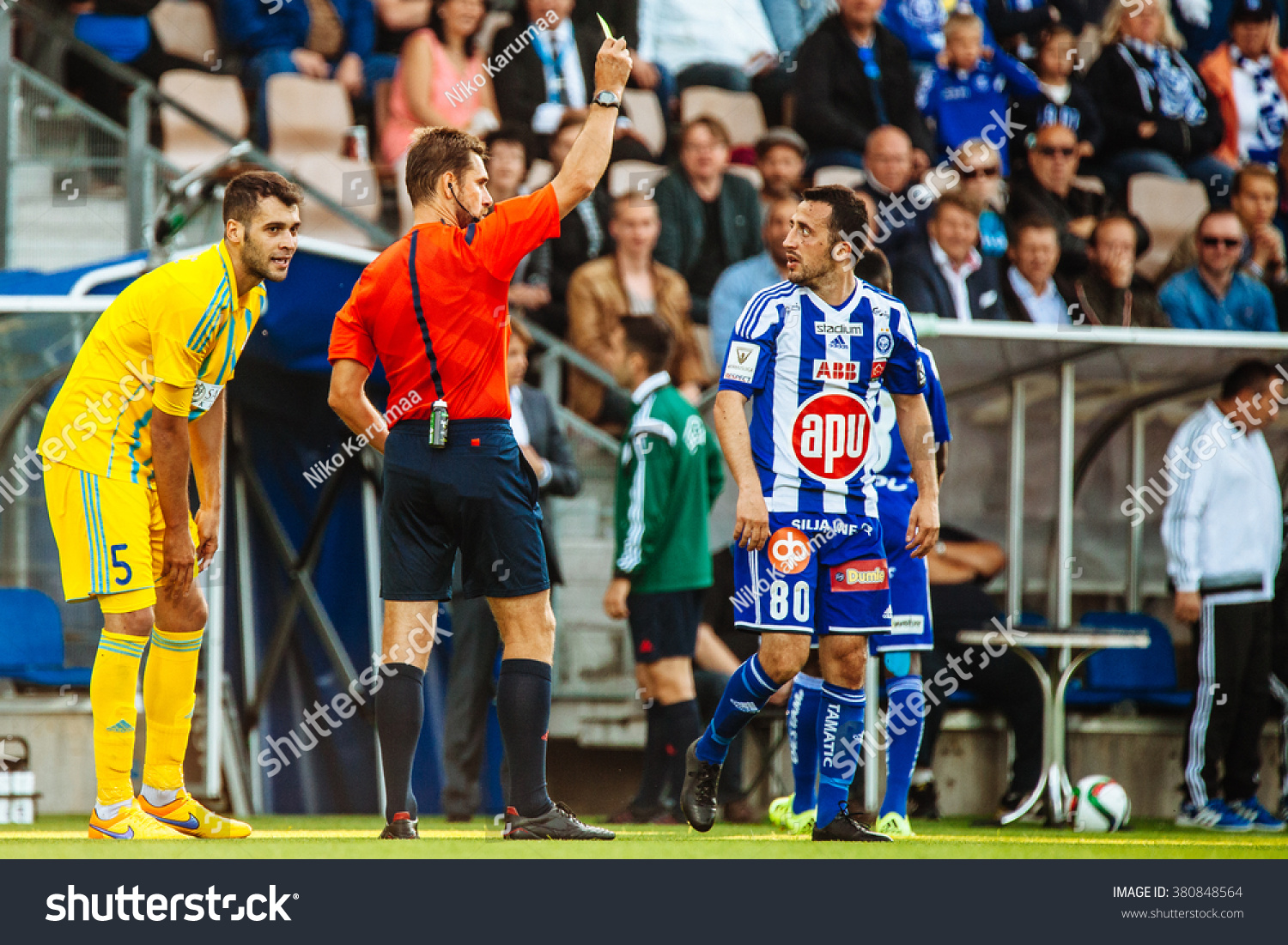 helsinki finland july 29 2015 the uefa champions league 3rd qualifying round match