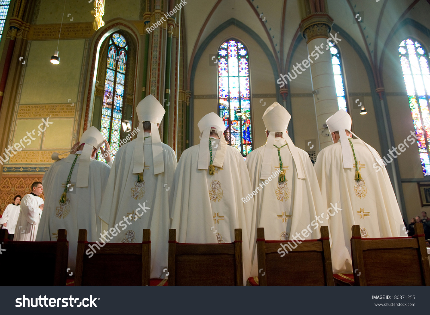 Hengelo Netherlands Jan 15 Five Bishops Stock Photo 180371255 ...