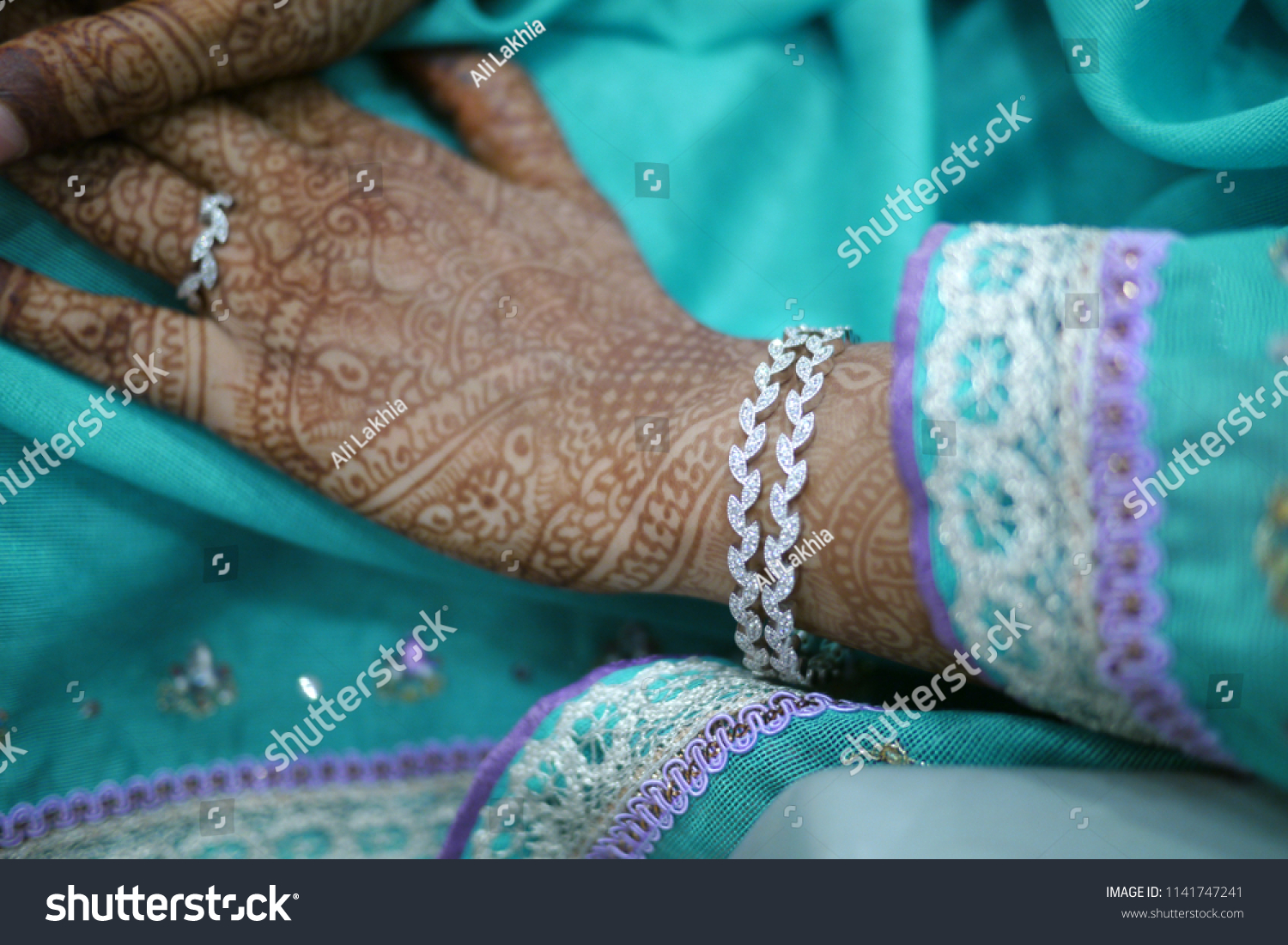 light blue indian wedding dress