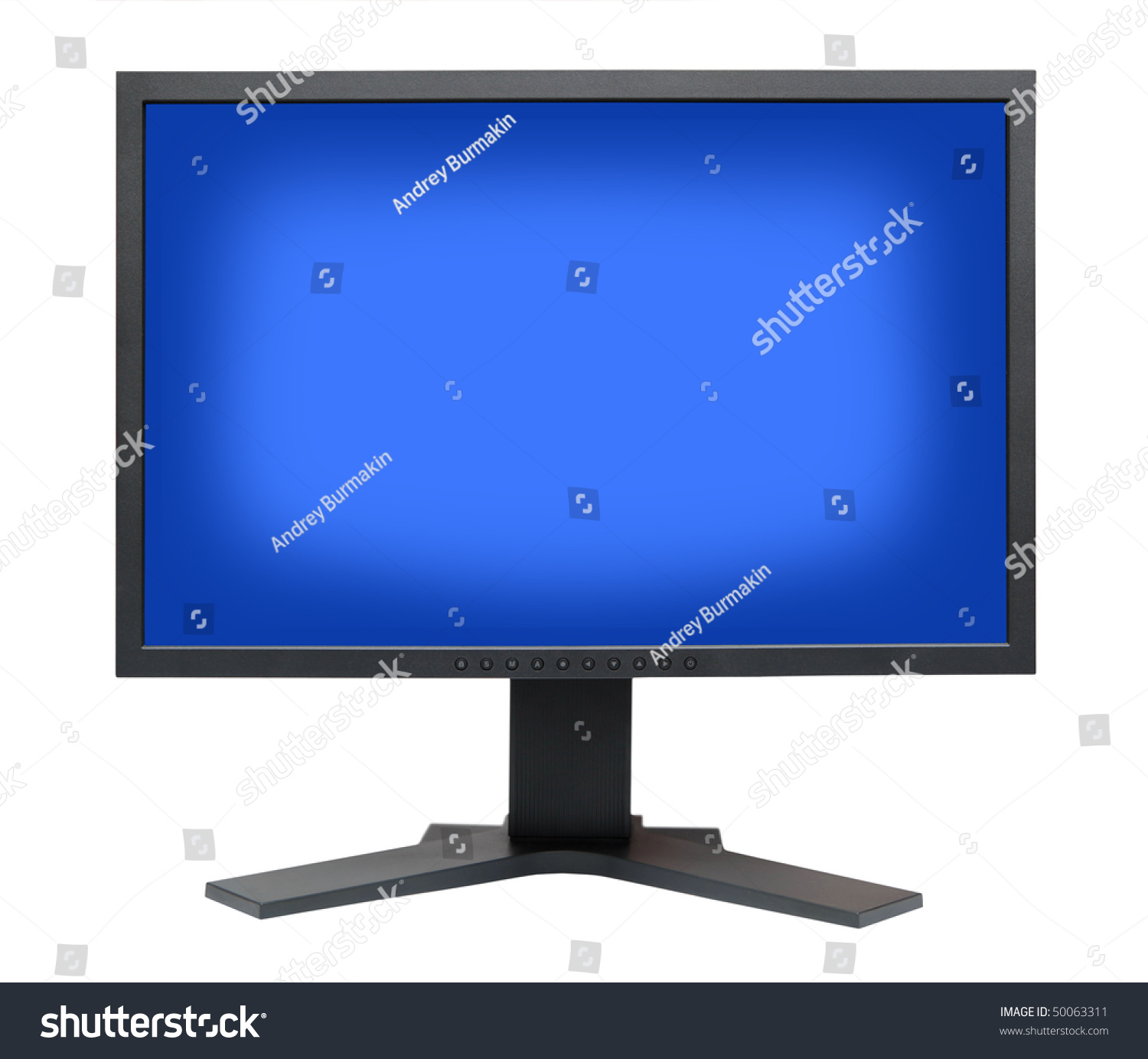 High Definition Lcd Computer Monitor On Stock Photo Edit Now 50063311