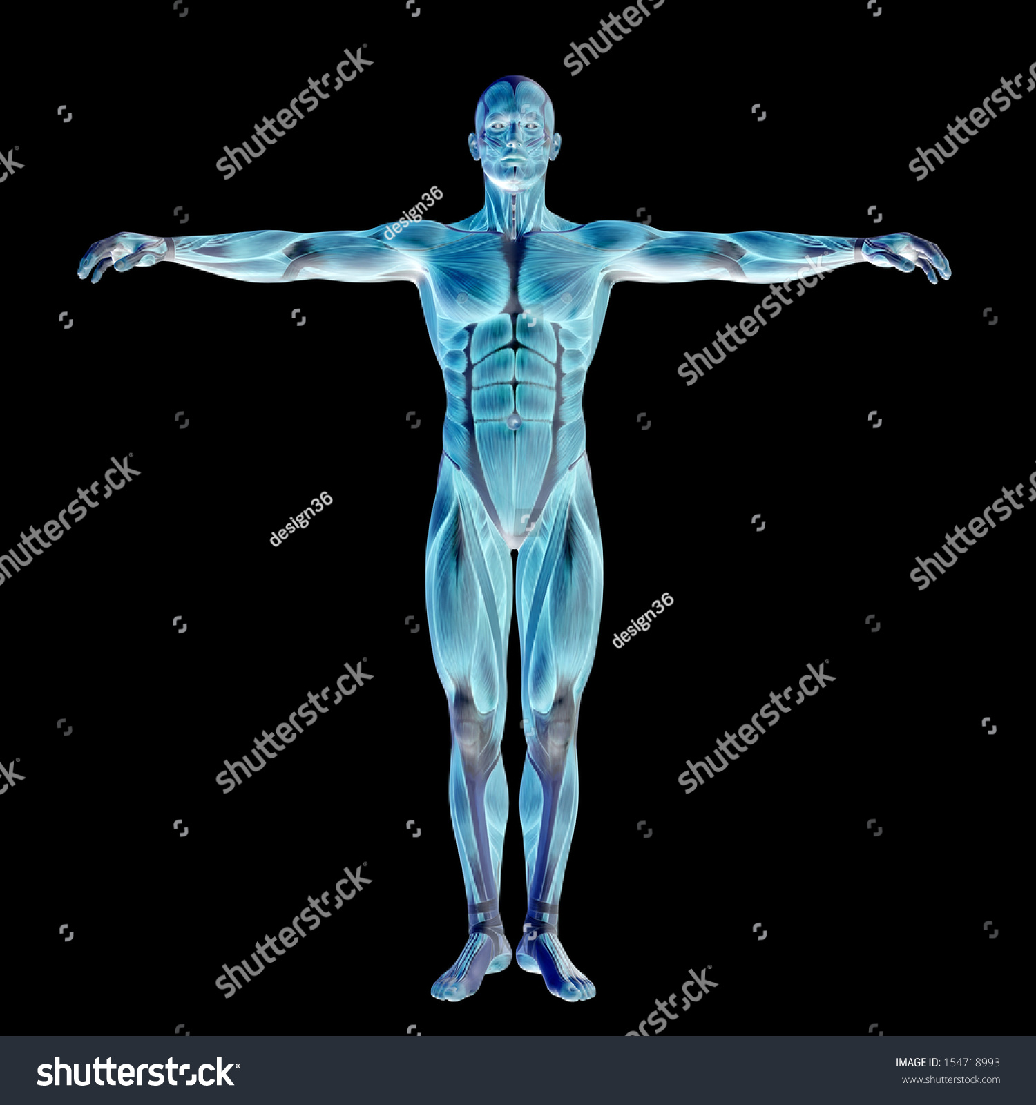 High Resolution Concept Conceptual Human Man Stock Illustration 154718993