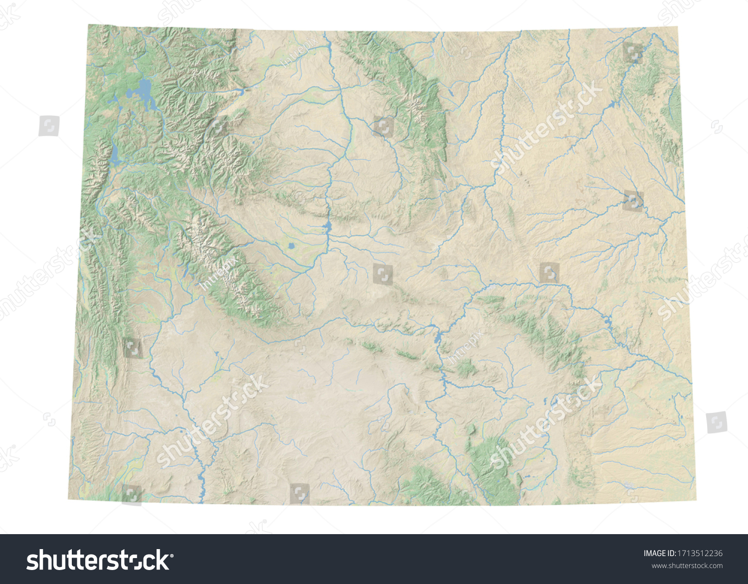 High Definition Topographic Maps High Resolution Topographic Map Wyoming Land Stock Illustration 1713512236  | Shutterstock