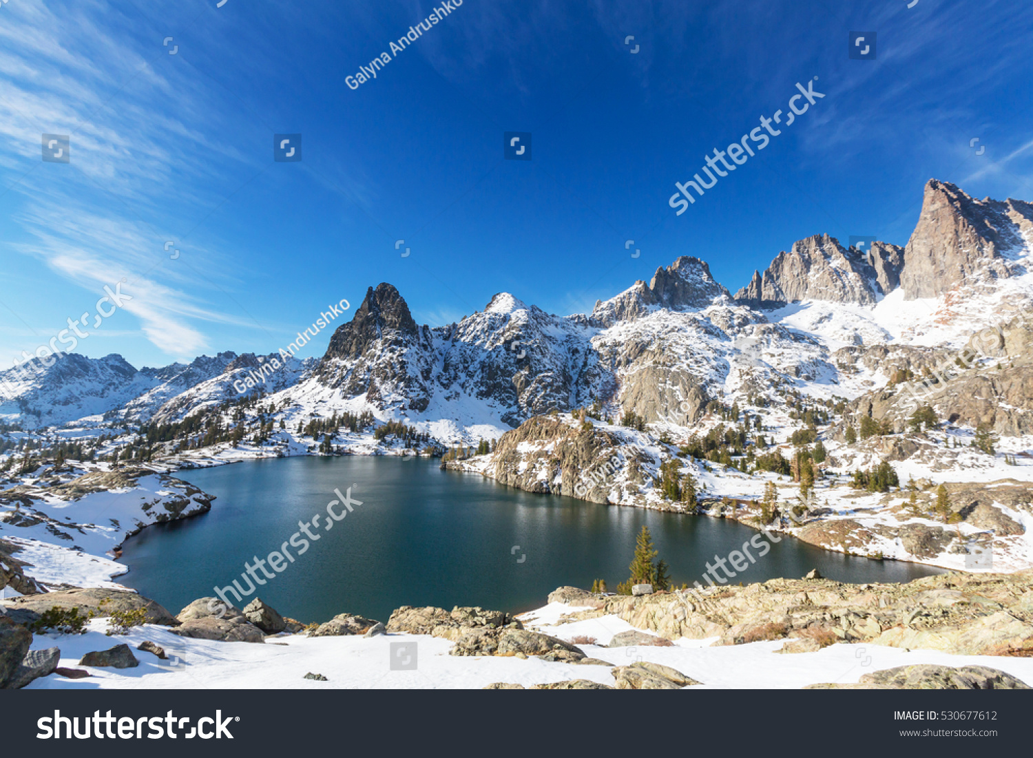 Hike To Beautiful Minaret Lake, Ansel Adams Wilderness, Sierra Nevada ...