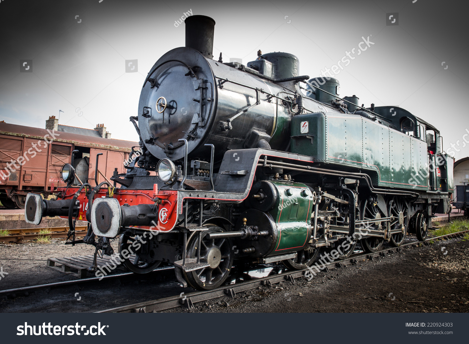 Historic Steam Locomotive Pacific Plm 231 Foto De Stock 220924303 ...