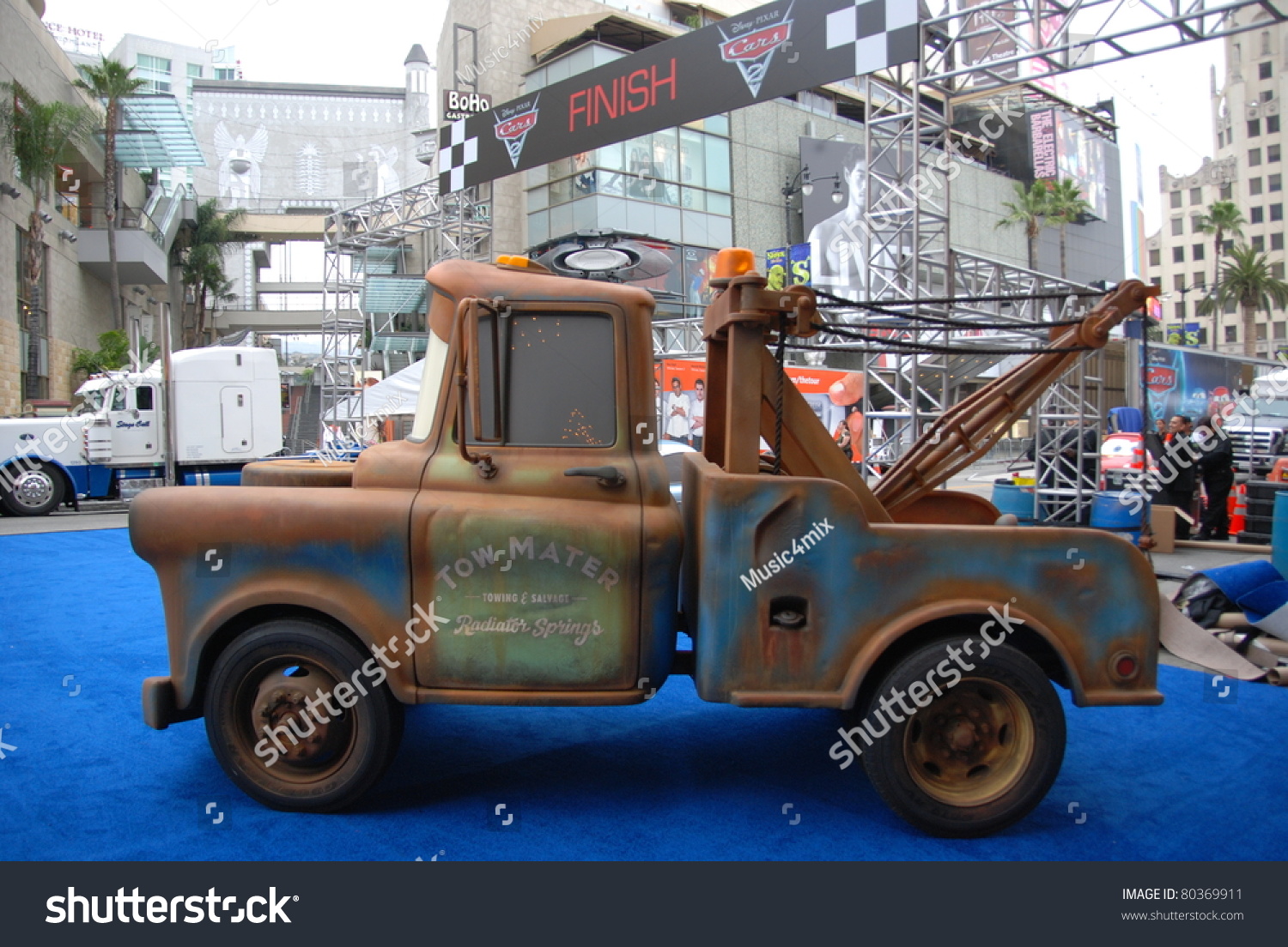 towing tow mater