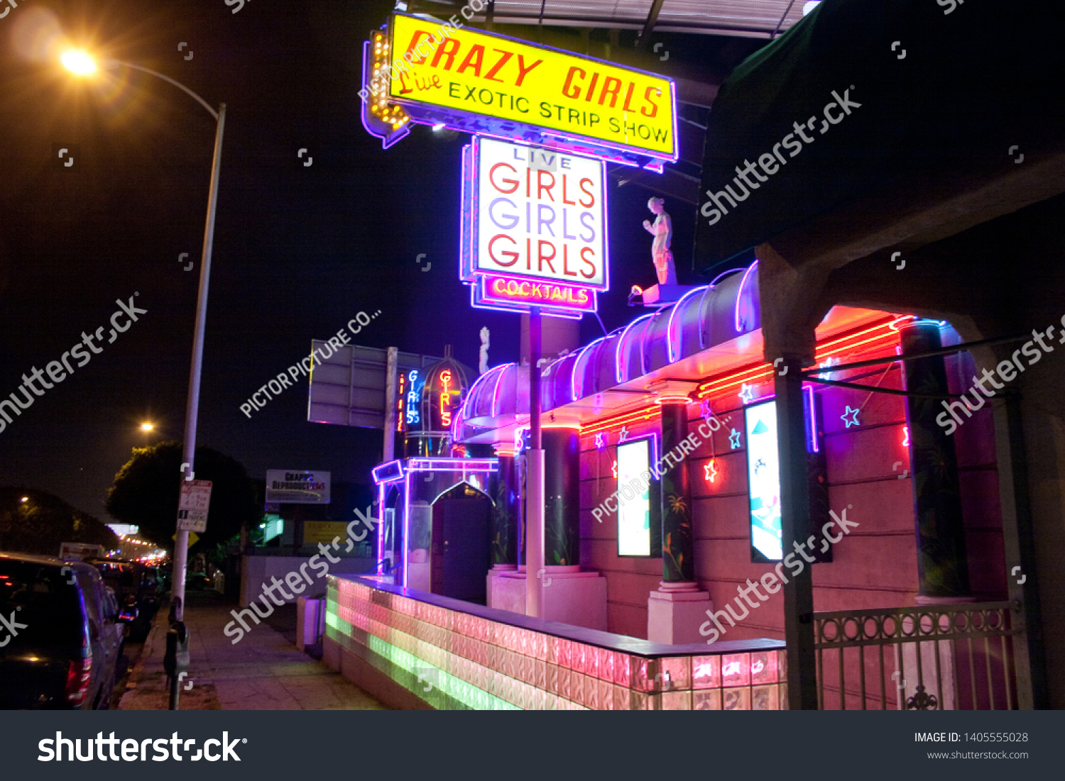 california girls strip club