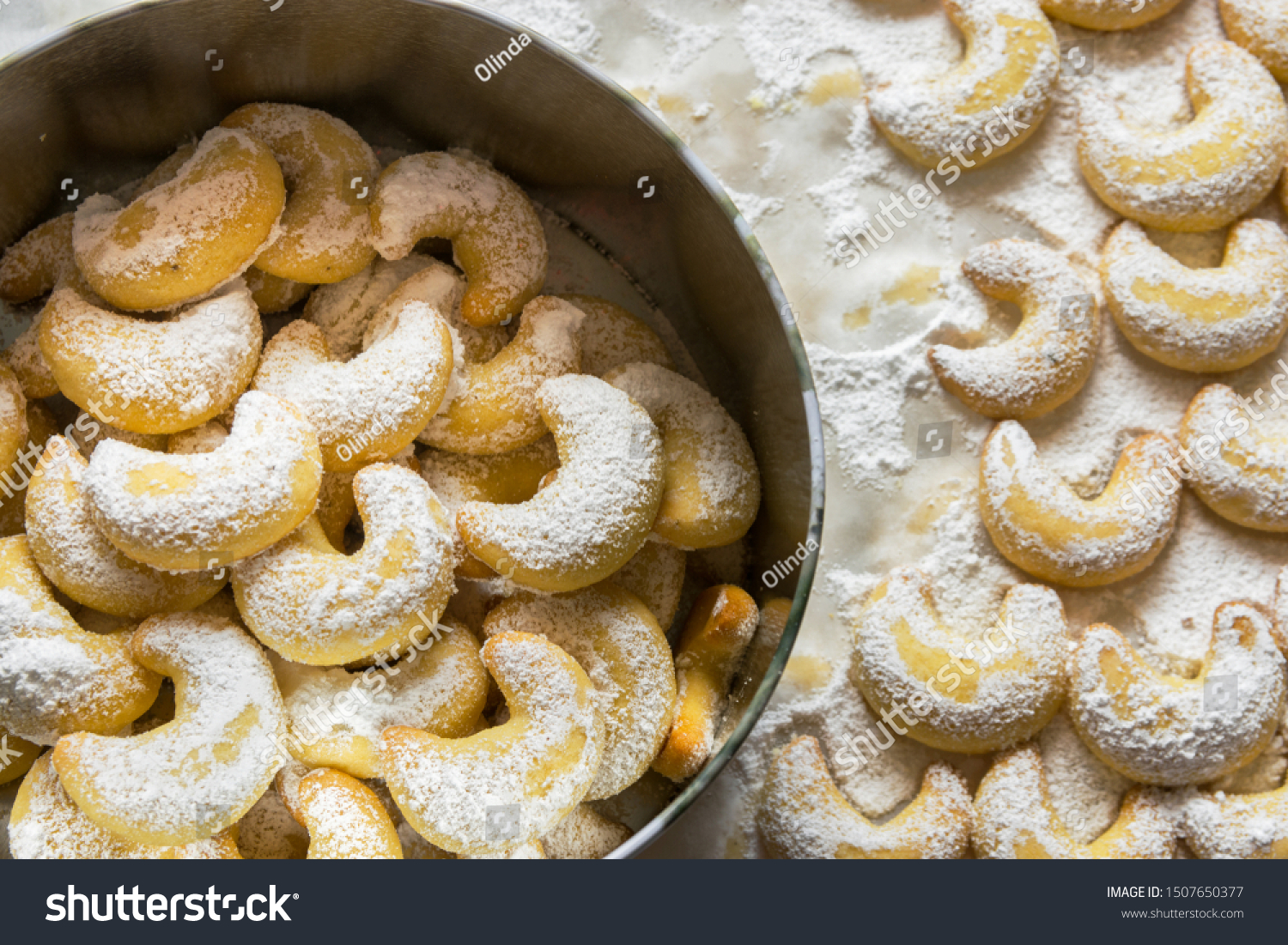 Home Baked German Austrian Traditional Christmas Stock Photo Edit Now 1507650377
