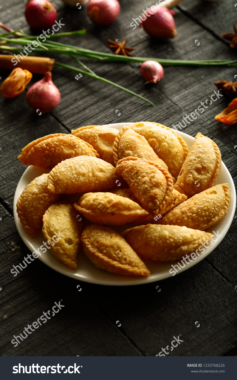 Baked curry puff recipe