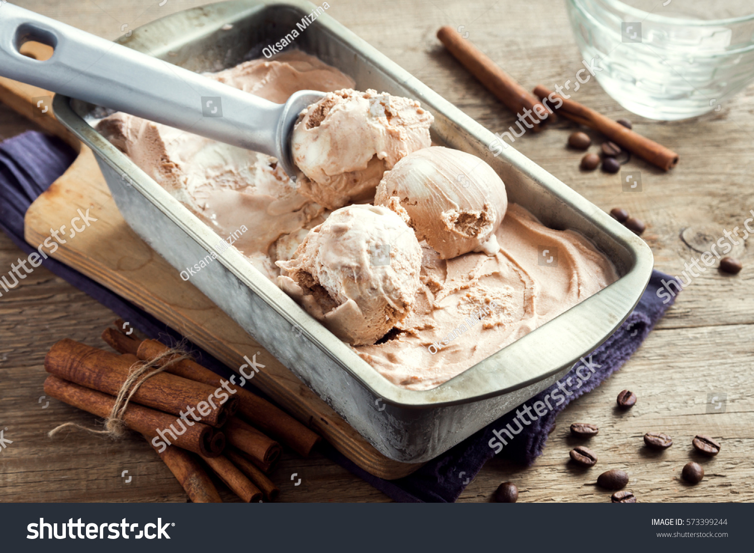 how to scoop frozen ice cream