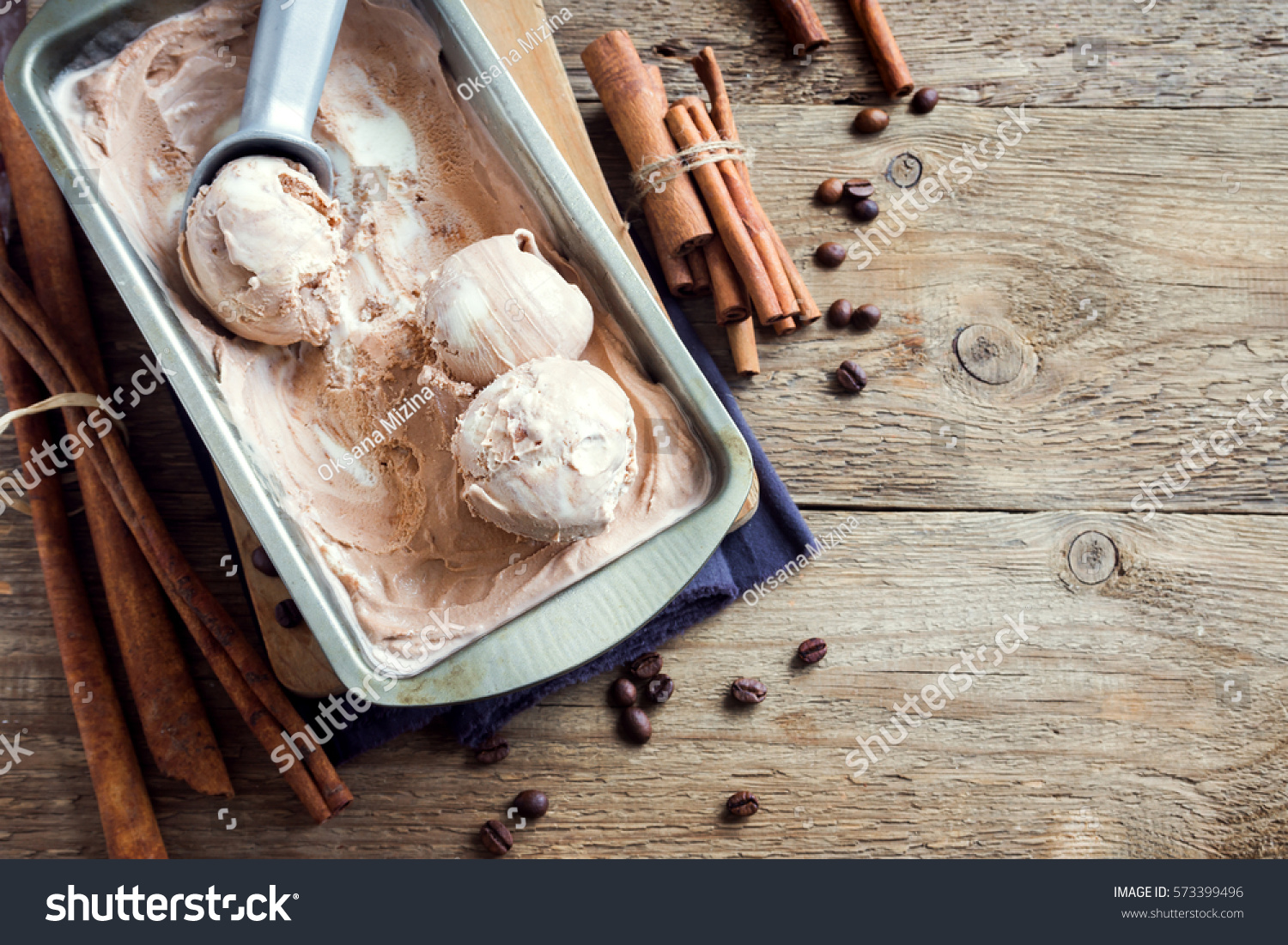 how to scoop frozen ice cream