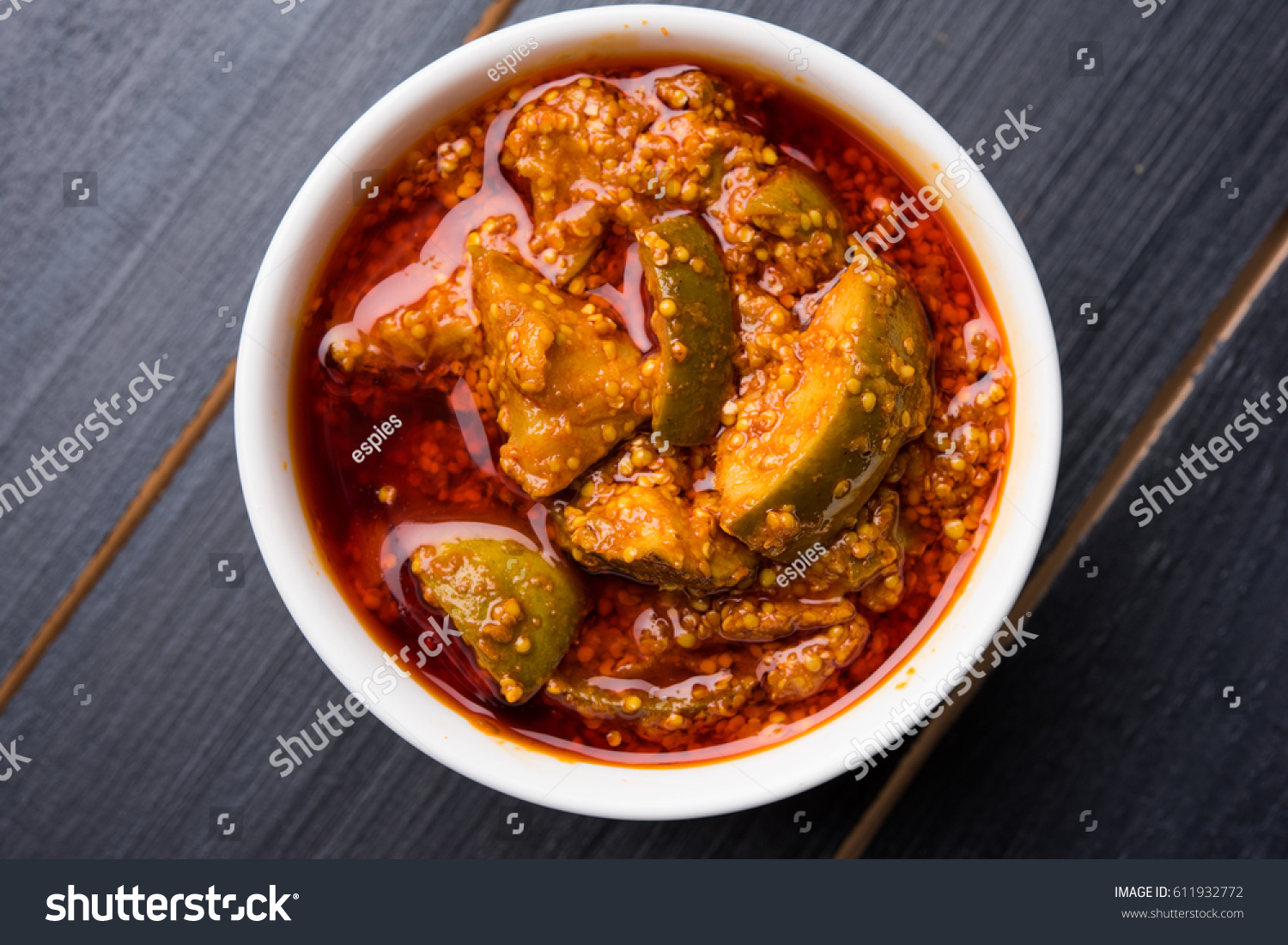 Homemade Mango Pickle m Ka Achar Stock Photo Edit Now