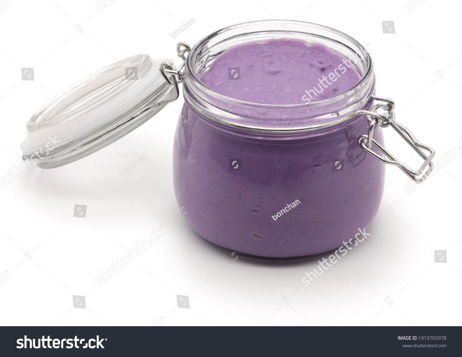  Light Blue Classic  Template Design Featuring Homemade Ube Halaya