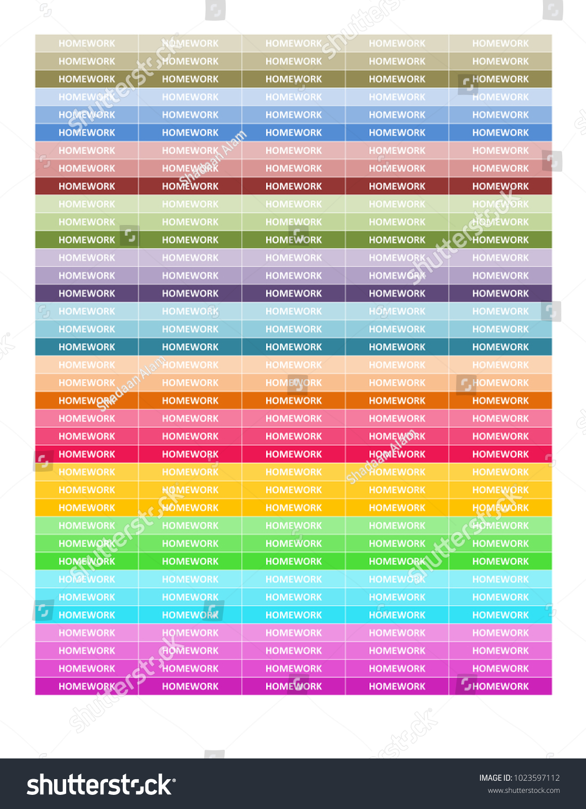 homework planner stickers great college students stock illustration how to keep track of homework
