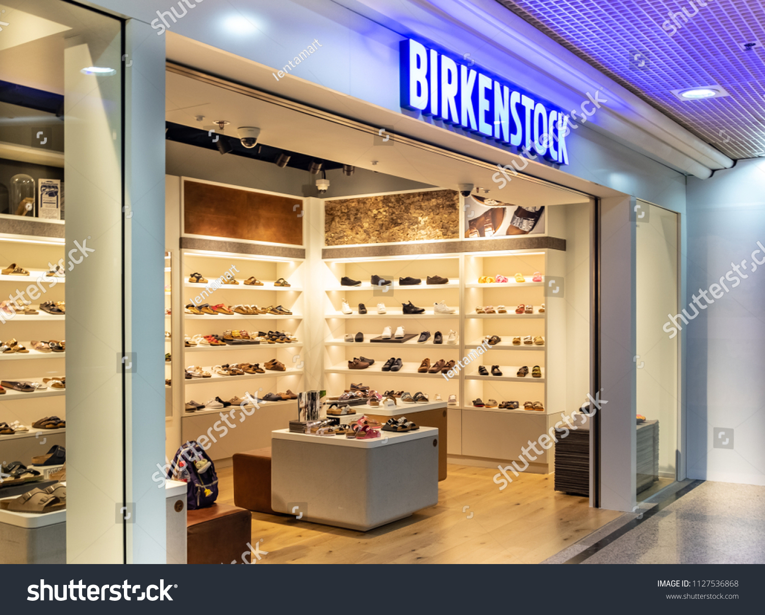 Hong Kong 4 July 2018 Birkenstock Stock 