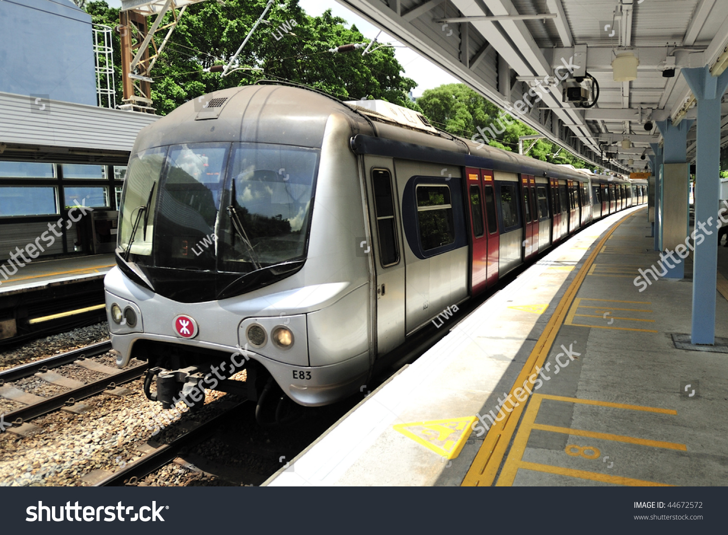 Hong Kong Railway Stock Photo 44672572 : Shutterstock