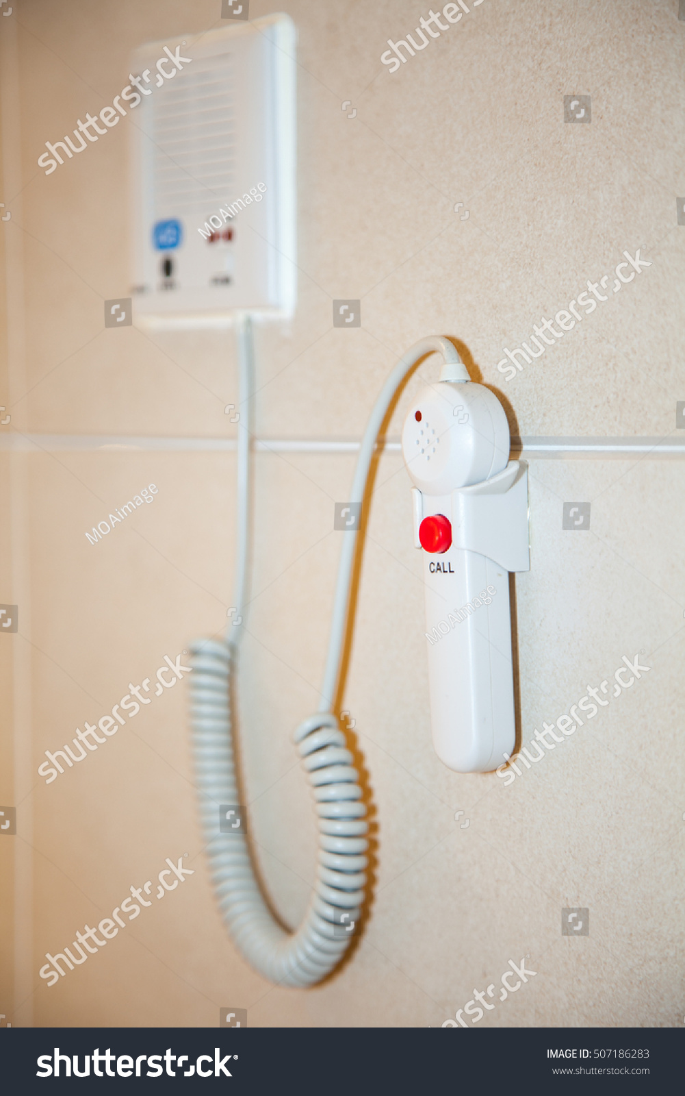 Hospital Nurse Call Button Stock Photo 507186283 