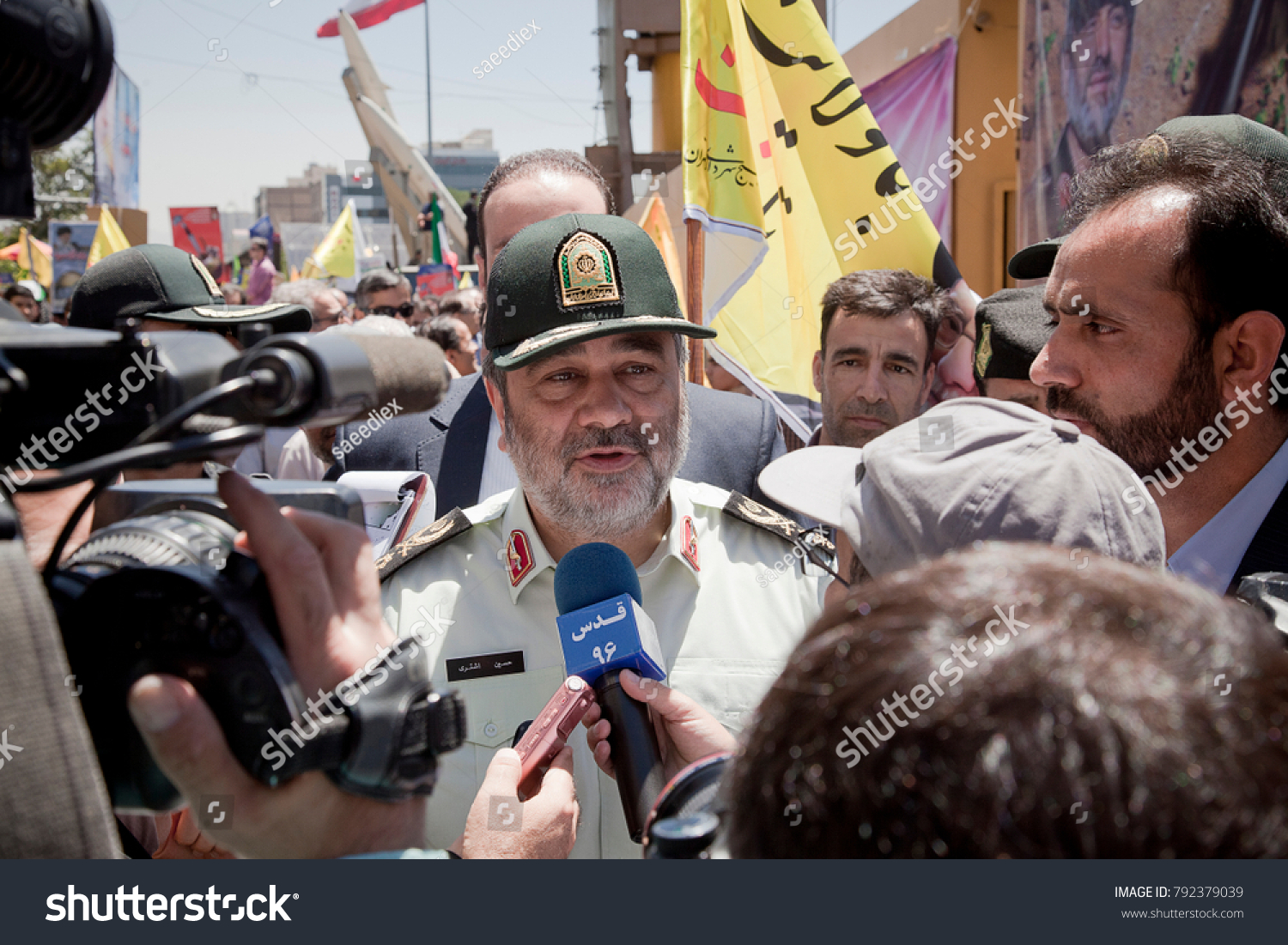 Hossein Ashtari Iranian Military Officer Who Stock Photo (Edit Now 