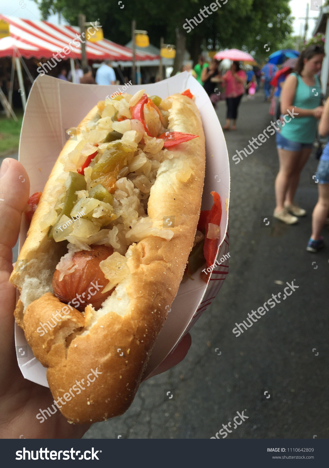 Hot Dog Baseball Park Stock Photo 1110642809 Shutterstock