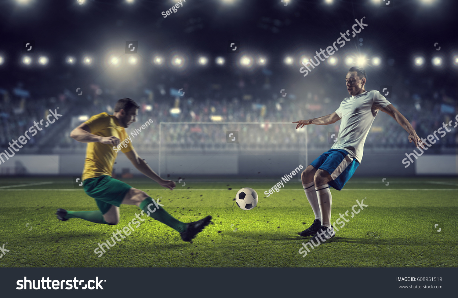 Hot Moments Soccer Match Stock Photo 608951519 | Shutterstock