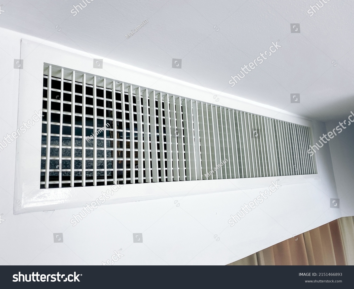 Hotel Air Conditioner Vents On White Stock Photo 2151466893 | Shutterstock