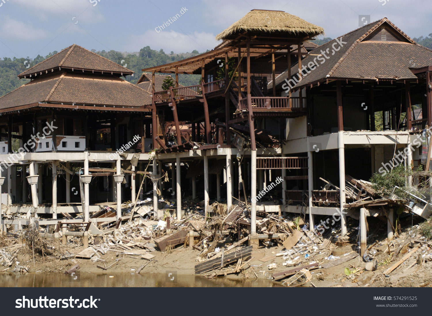 Hotels Khao Lak Thailand After Tsunami Stock Photo Edit Now