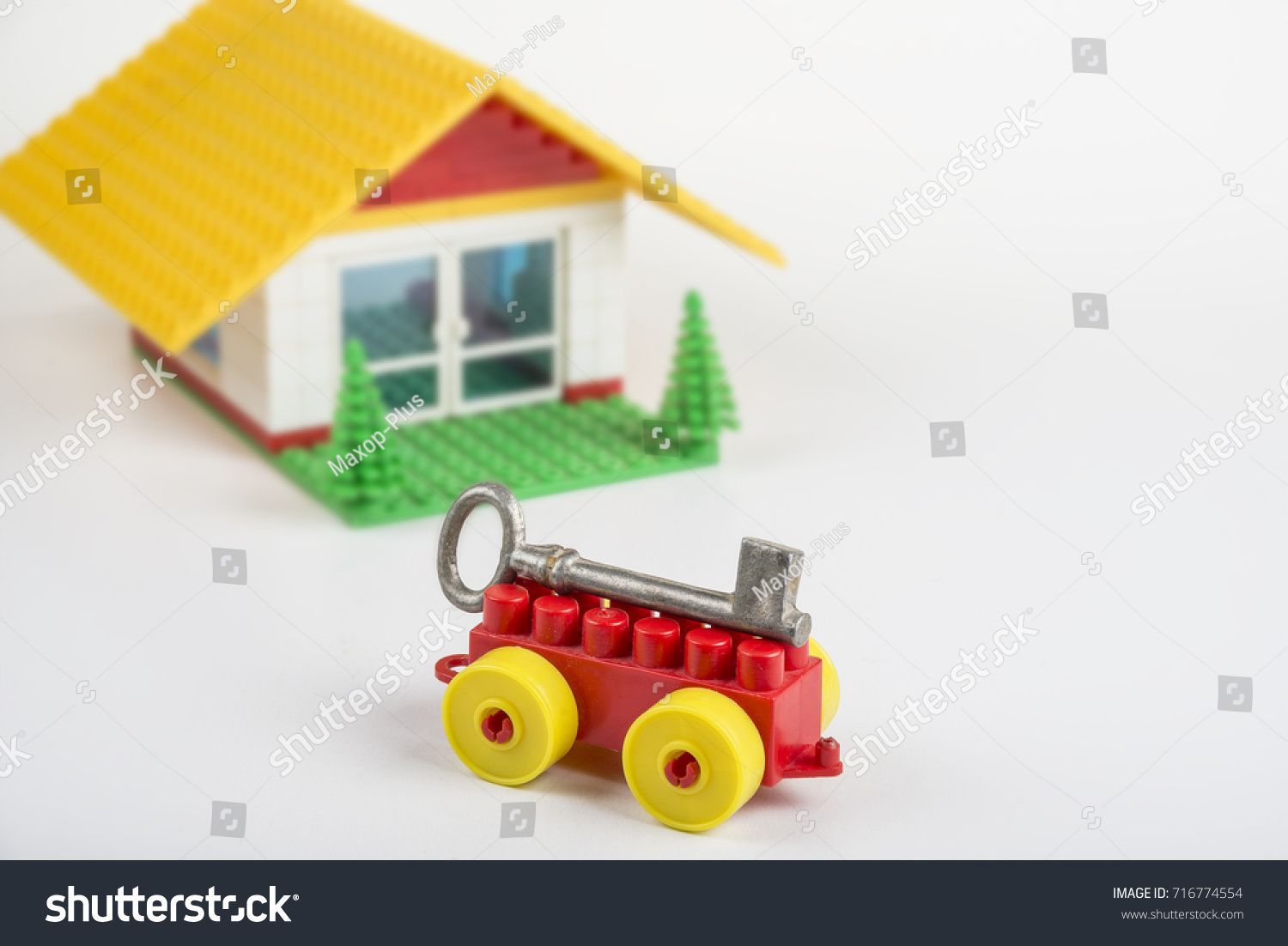 How Buy House Cash Get Key Royalty Free Stock Image