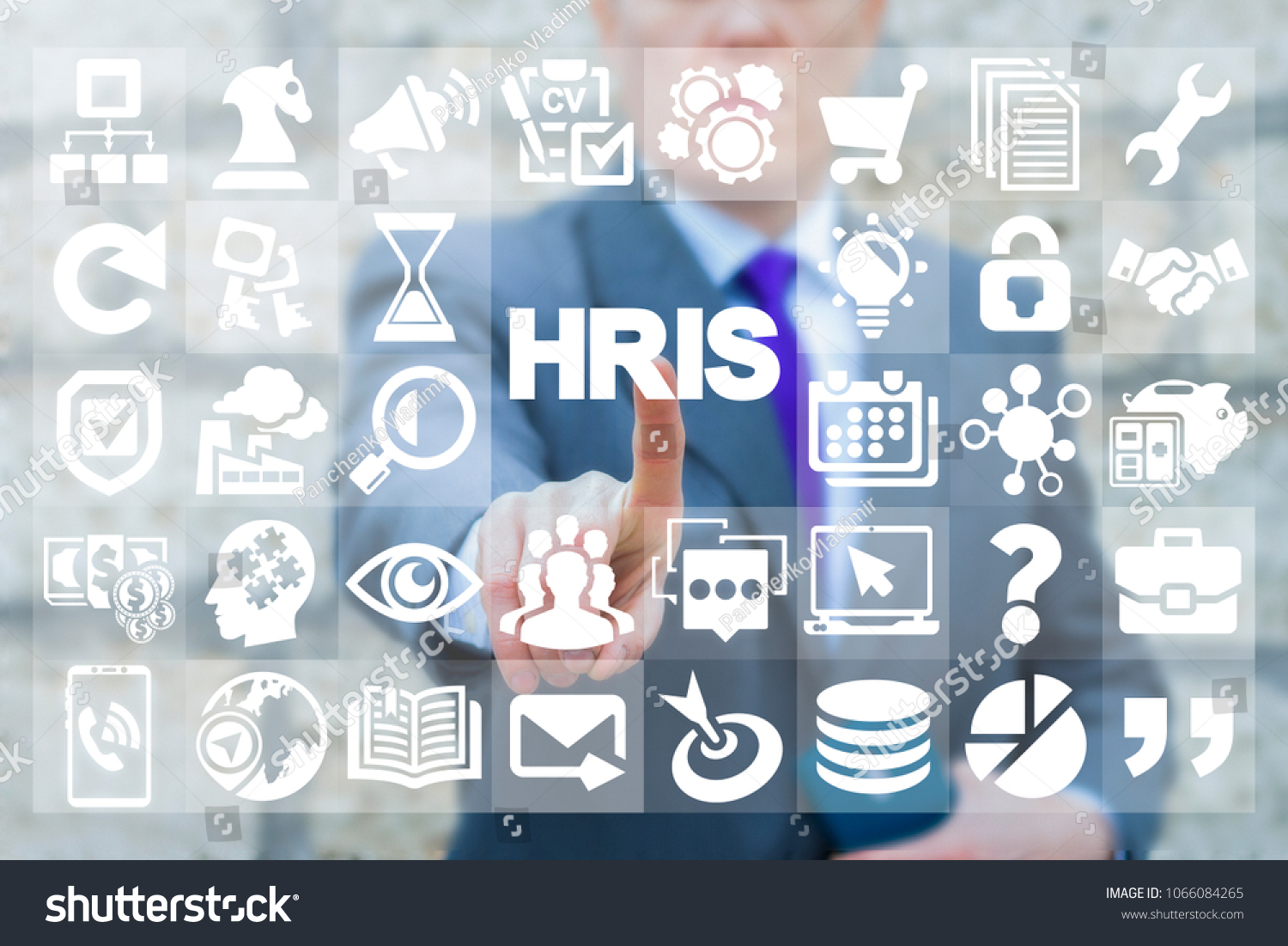 Hris Human Resources Information System Hr Stock Photo Edit Now 1066084265