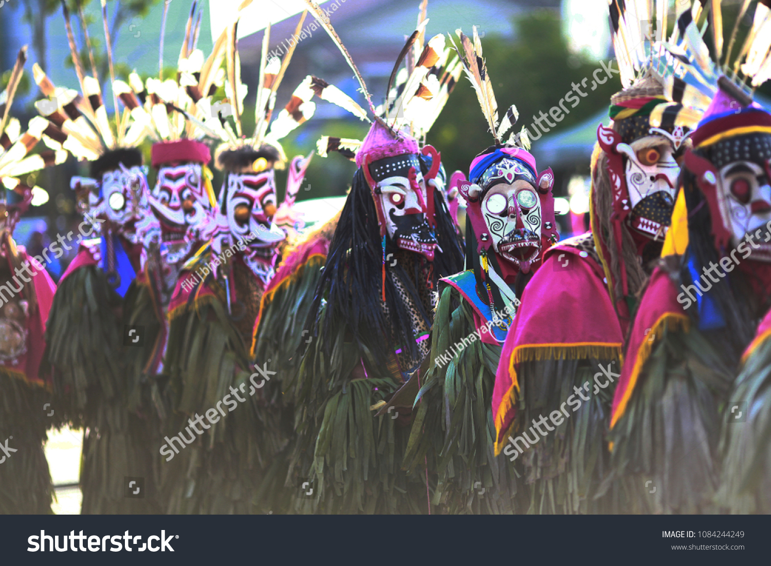 Hudoq Dance Typical Culture Dayak Tribe Stock Photo (Edit Now) 1084244249