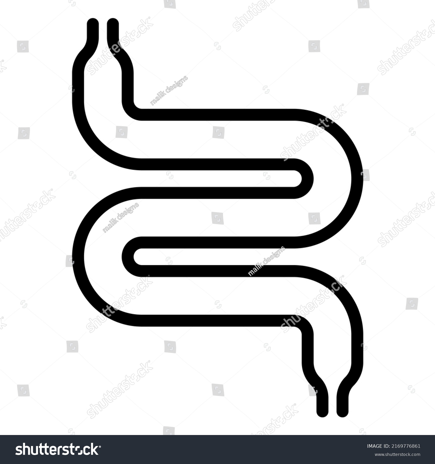 Human Body Outline Sign Symbols Stock Illustration 2169776861 ...