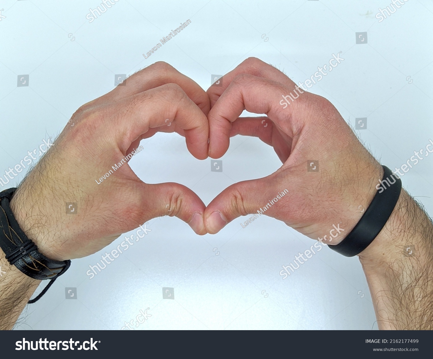 Human Hands Giving Heart Signal On Stock Photo Shutterstock