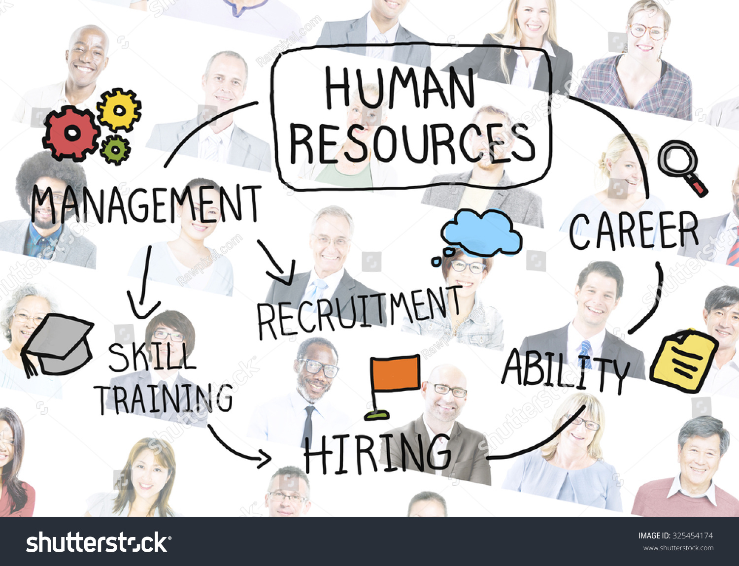 Human Resource Hiring Recruiter Select Career Stock Photo (Edit Now ...