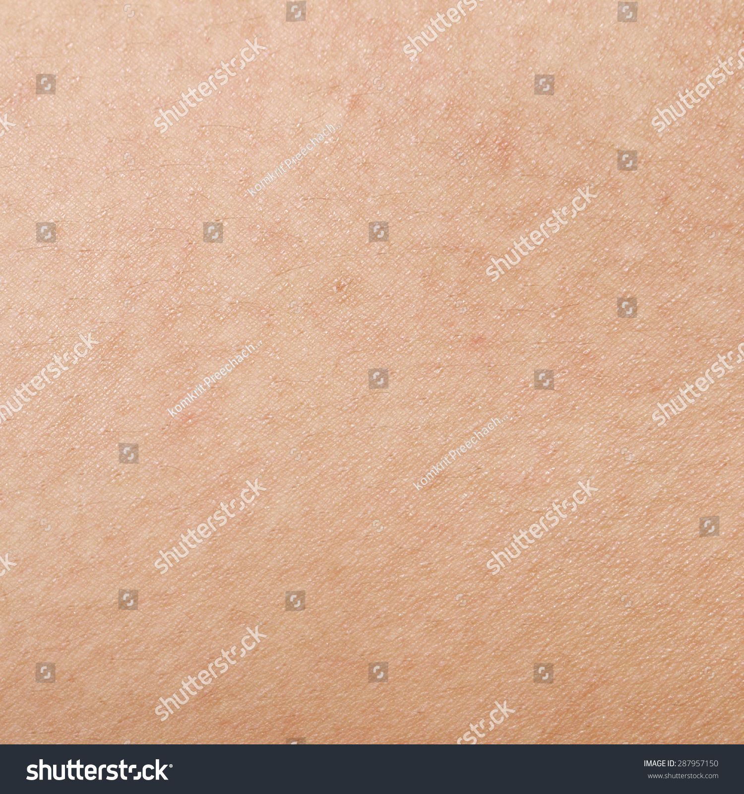 Human Skin Texture Stock Photo 287957150 : Shutterstock