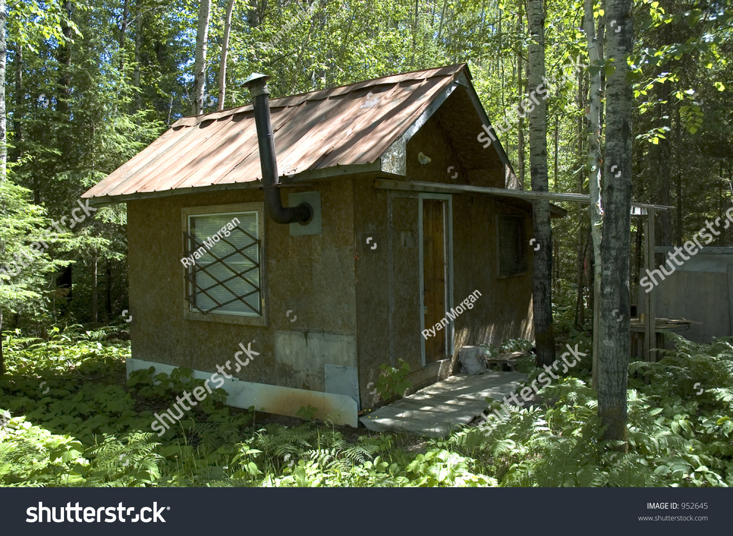 Hunting Cabin Woods Stock Photo 952645 - Shutterstock