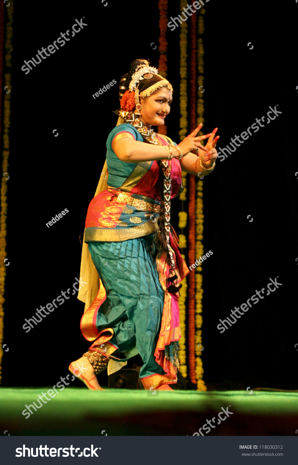 Hyderabad,Ap,India-October 27:Artists Perform Kuchipudi Mahatwam ...