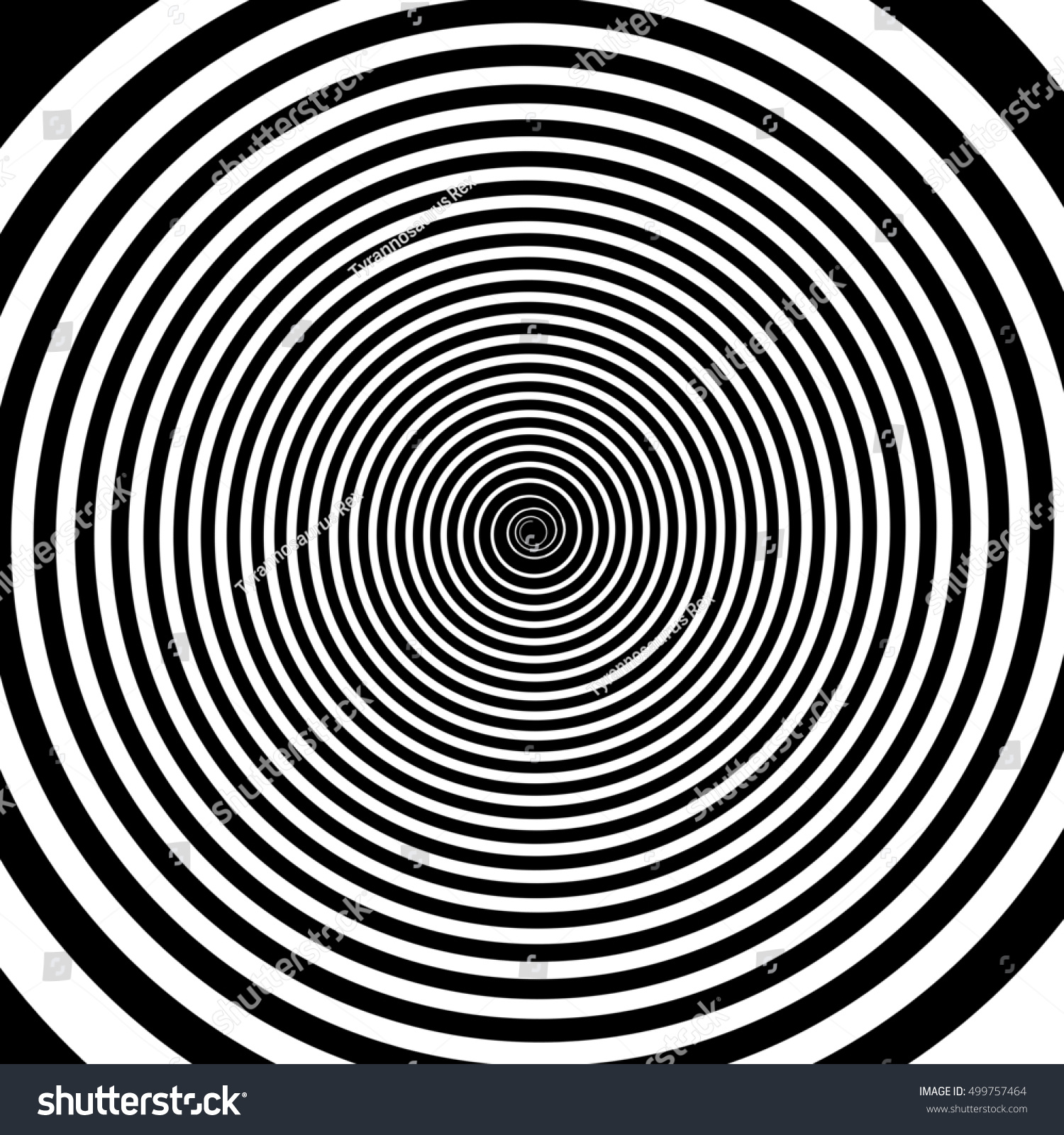 Hypnotic Spiral Illustration - 499757464 : Shutterstock