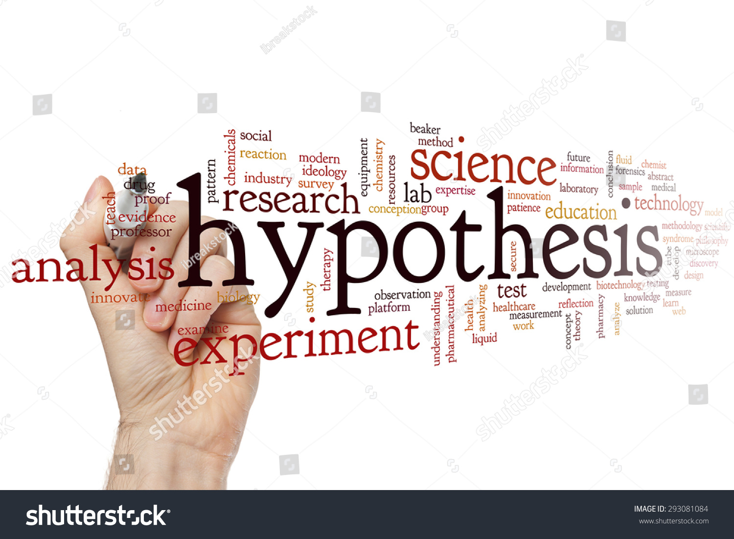 hypothesis word art