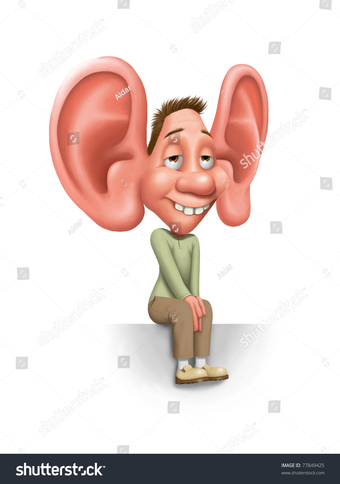 Listening You Stock Illustration 77849425 - Shutterstock