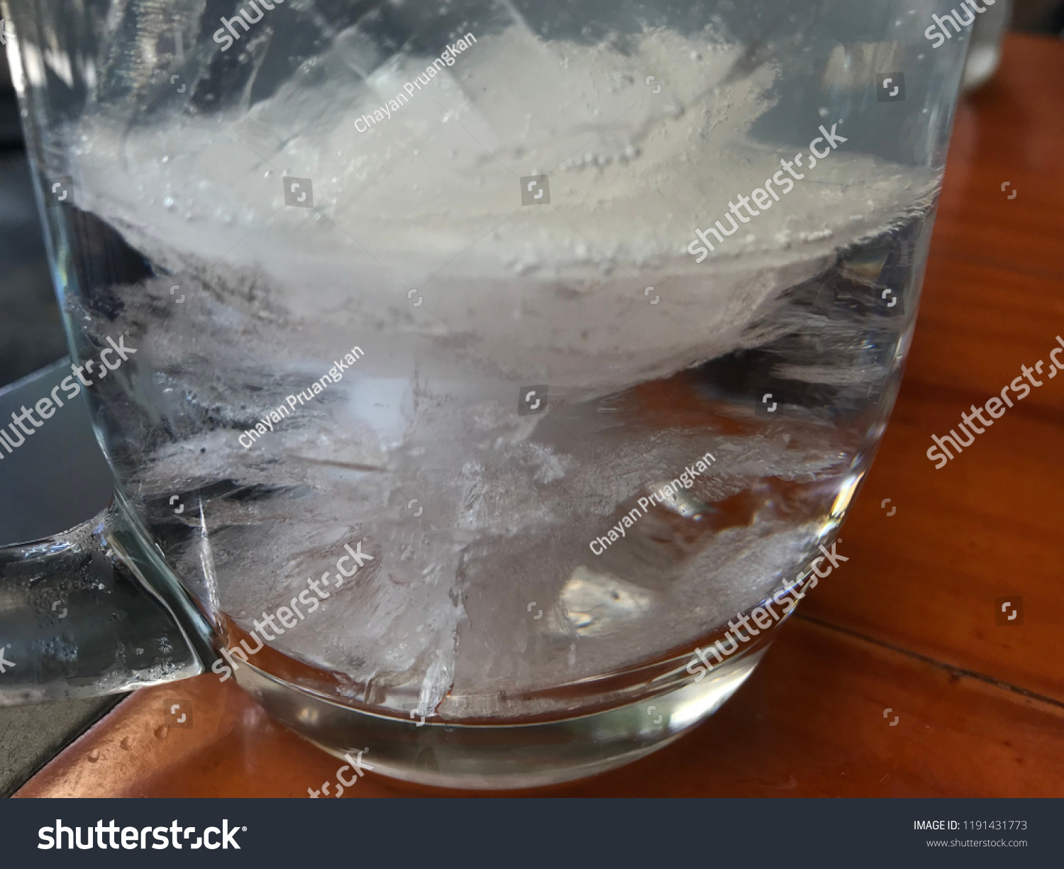 Ice Soda Water Glass Stock Photo 1191431773 | Shutterstock