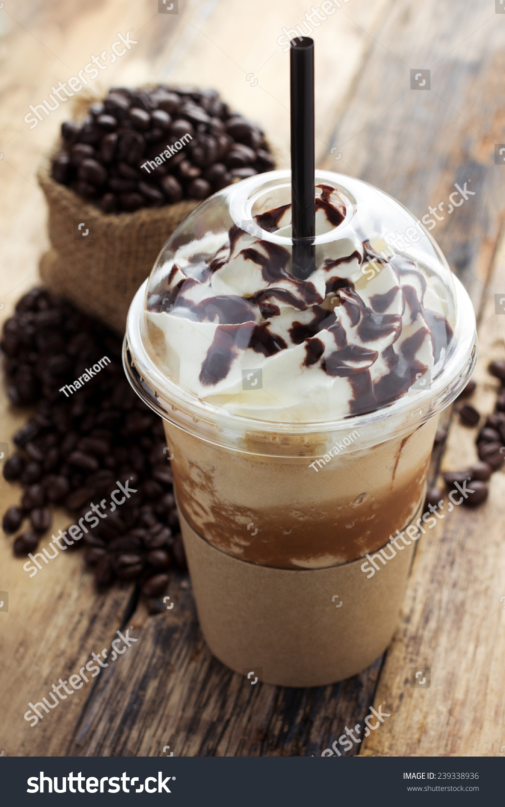 Iced Blended Frappucino Stock Photo 239338936 | Shutterstock