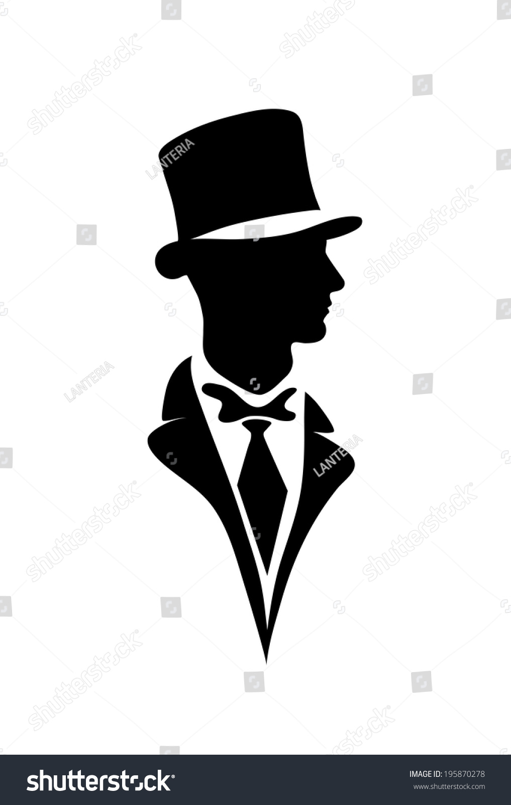 Icon Gentleman Stock Illustration 195870278 - Shutterstock