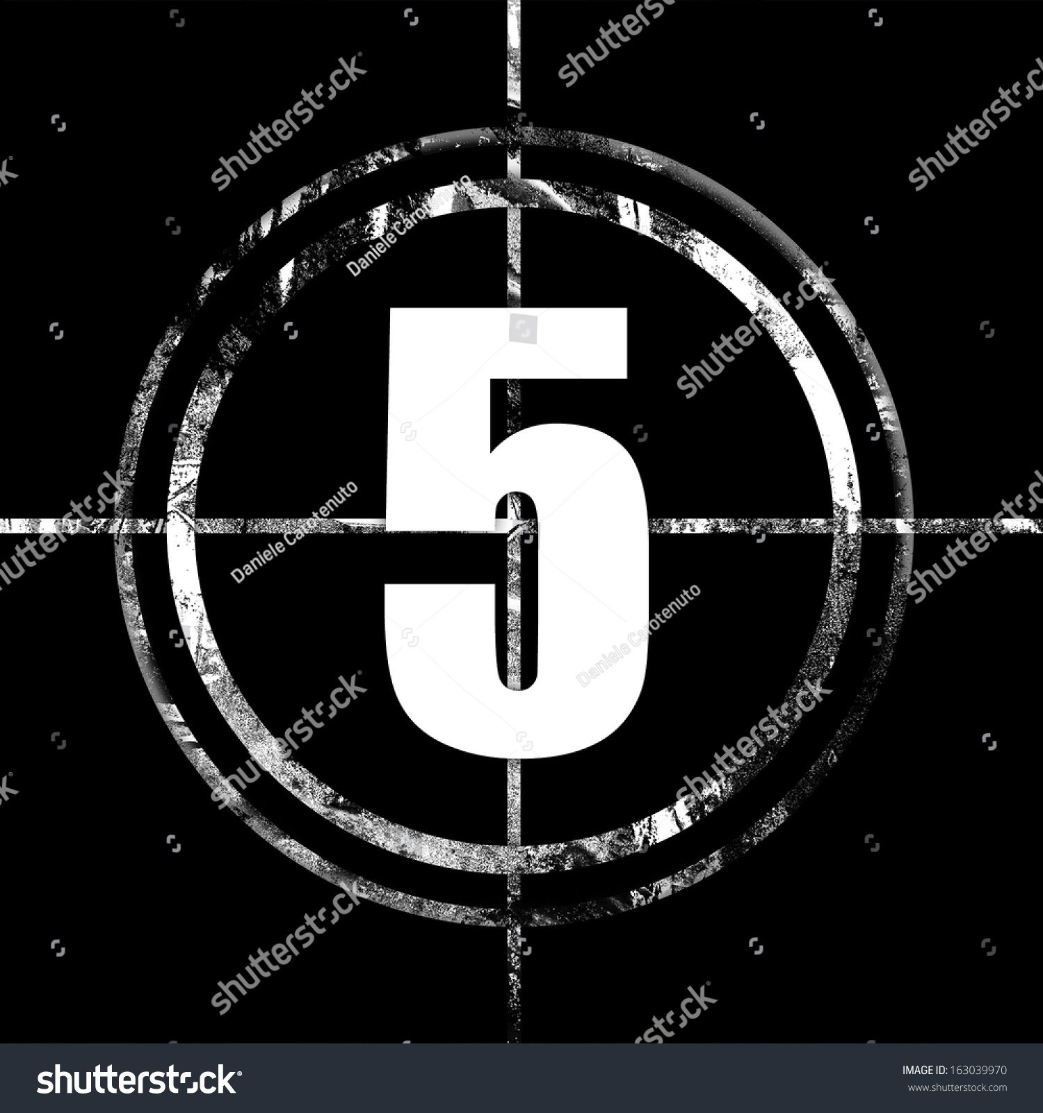 icons circled white numbers movie countdown stock illustration countdown numbers